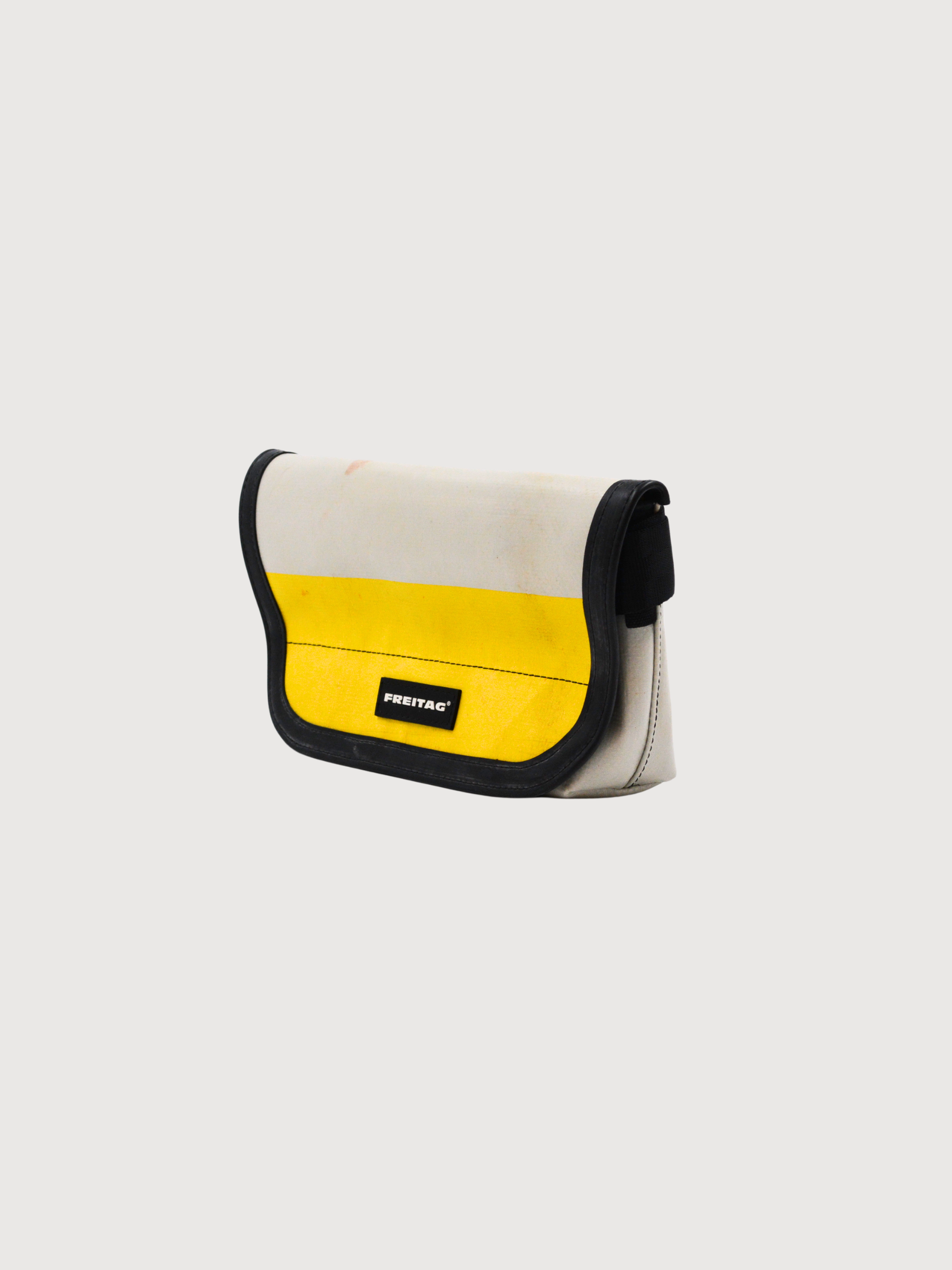 Crossbody Bag Jamie Grey/Yellow | Freitag