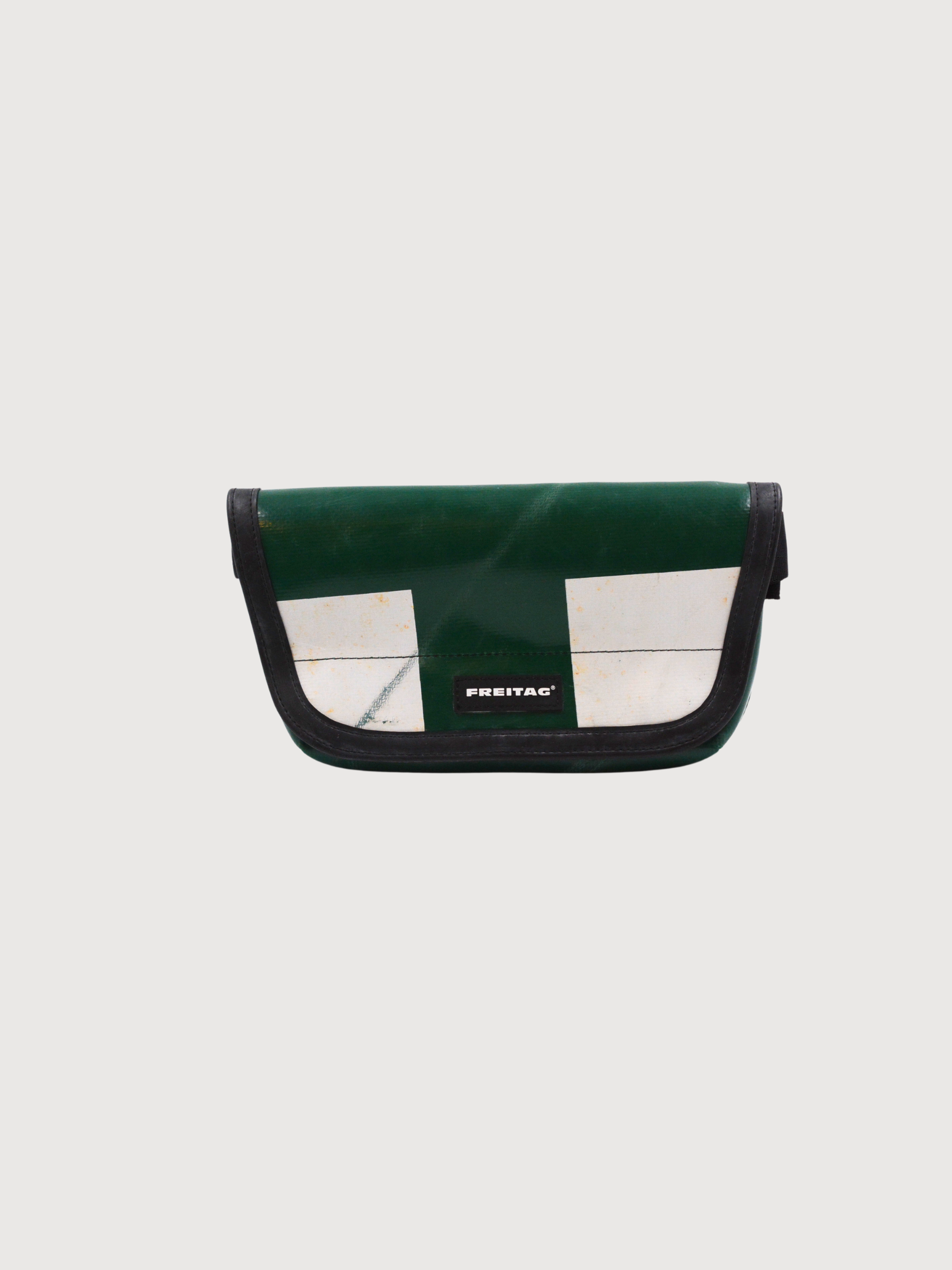 Crossbody Bag Jamie Green/White | Freitag