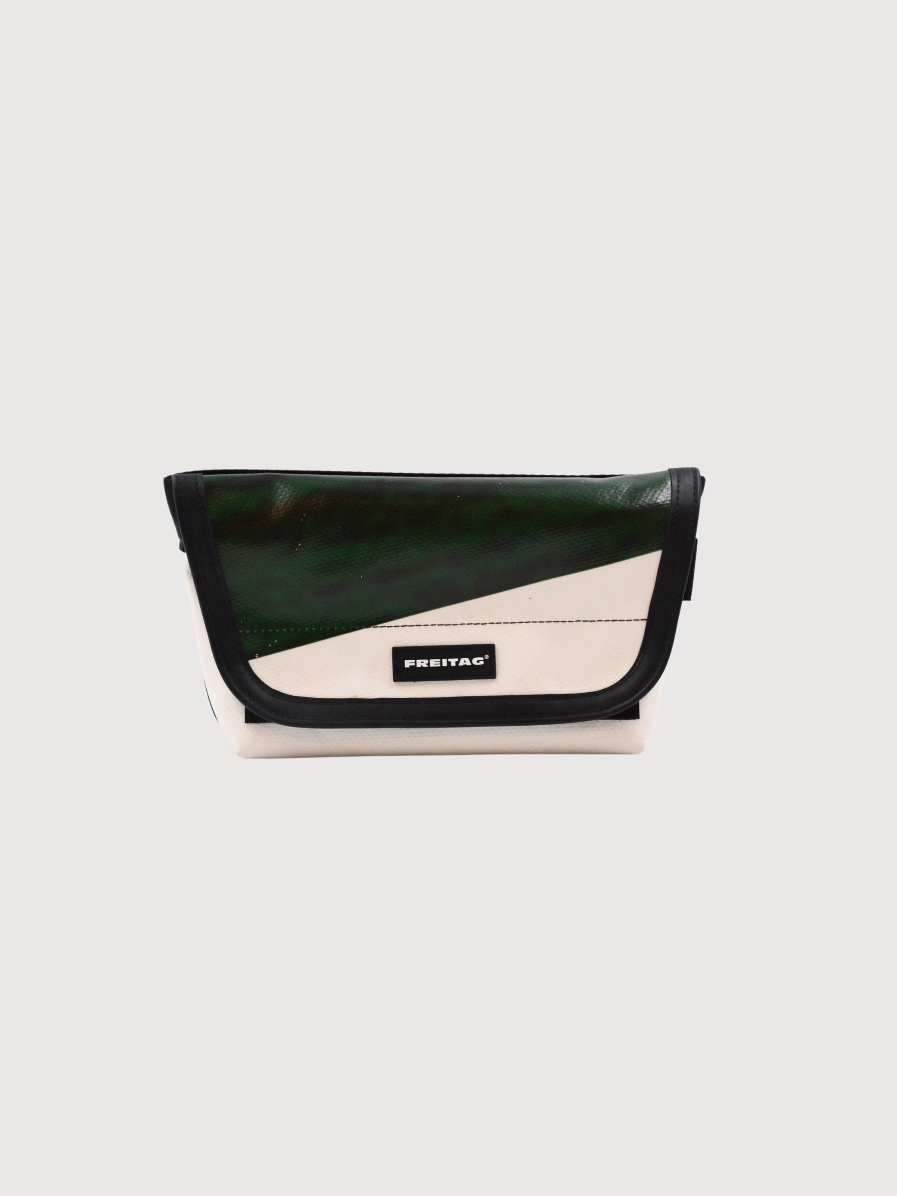 Crossbody Bag Jamie Green/White | Freitag