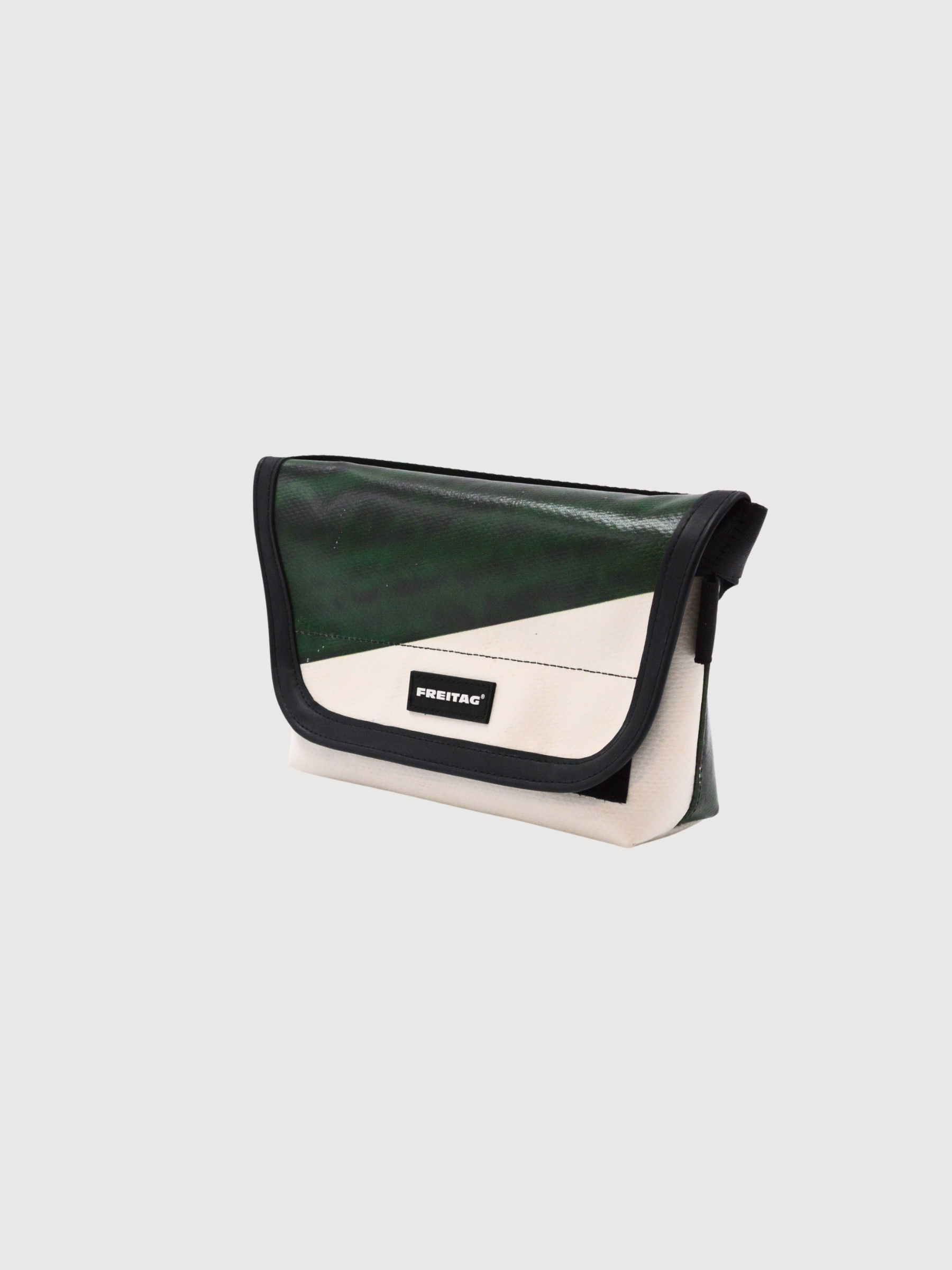 Crossbody Bag Jamie Green/White | Freitag