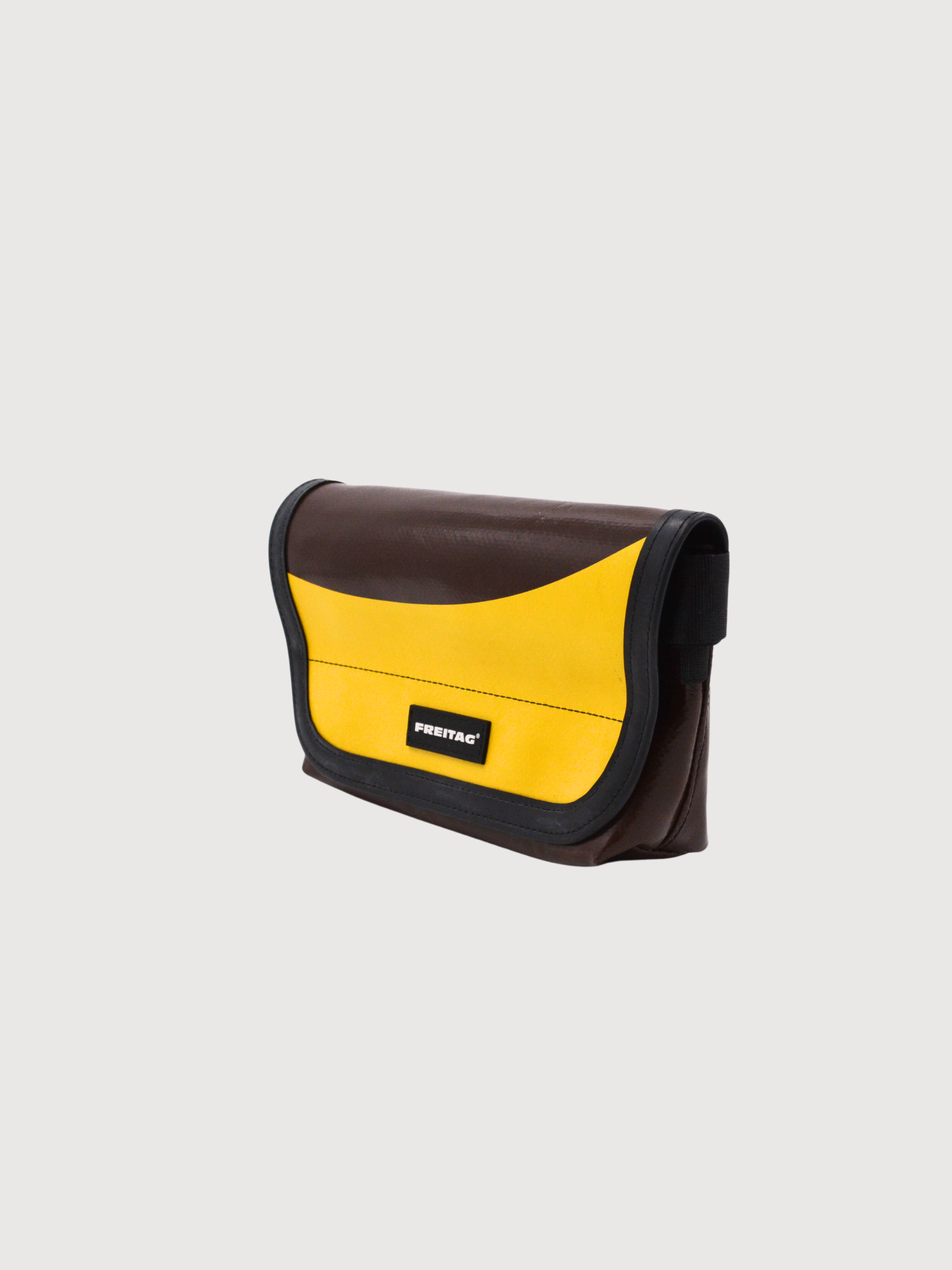 Crossbody Bag Jamie Brown/Yellow | Freitag