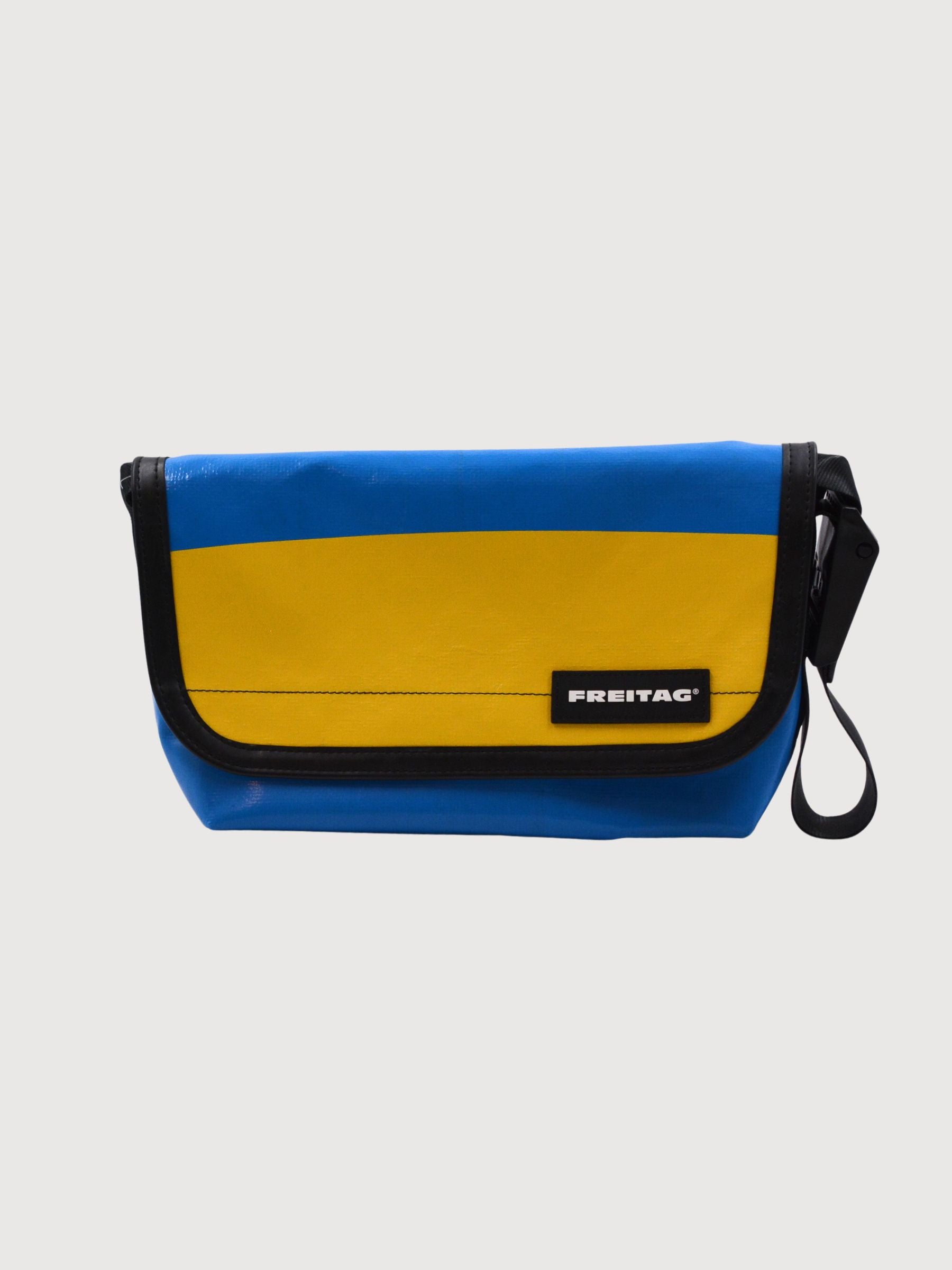 Hawaii Five Messenger Bag Blau/Gelb | Freitag