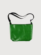 Shoulder bag lou Green/White | Freitag