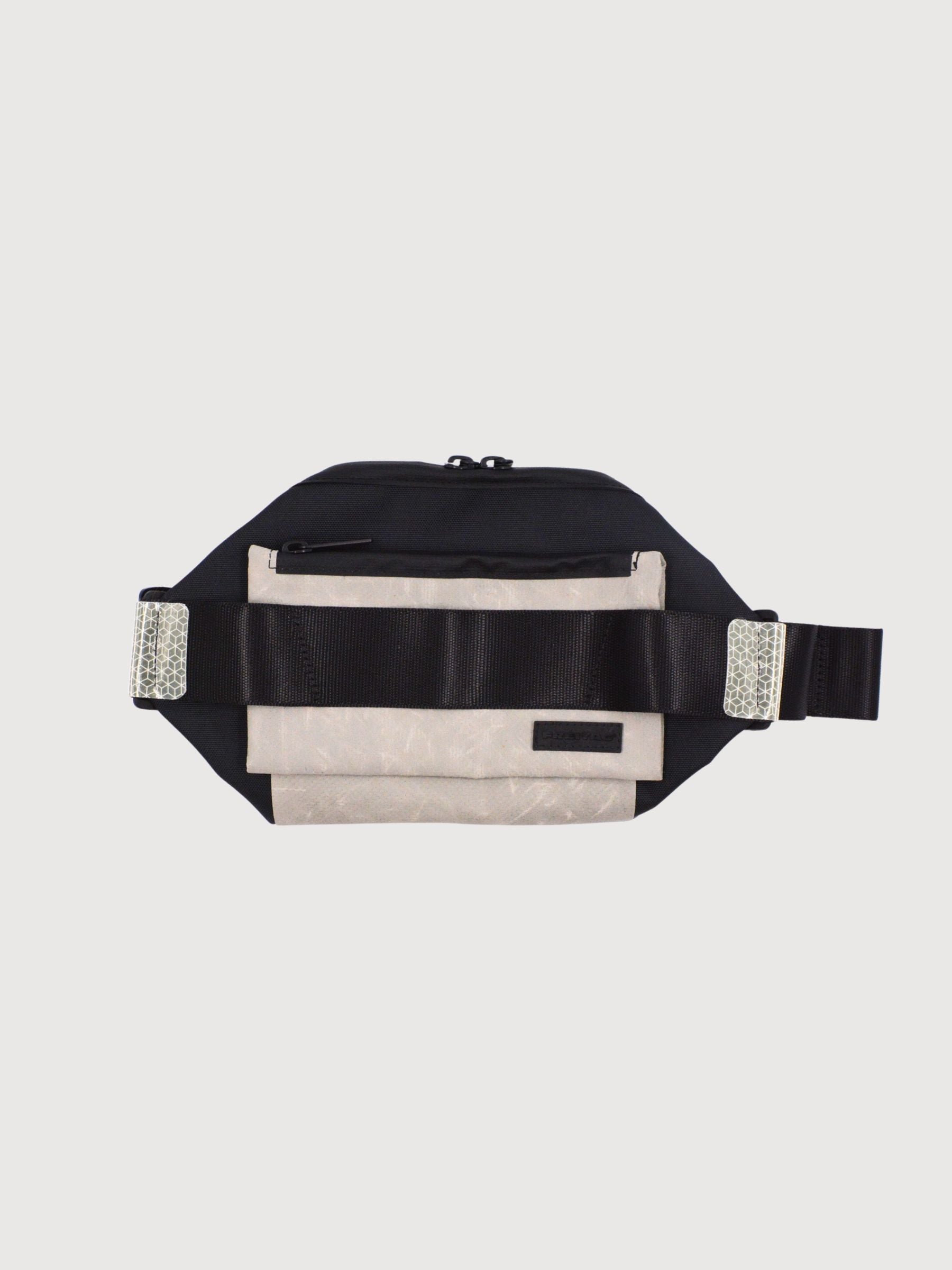 Dixon Crossbody Bag Grau und Schwarz | Freitag