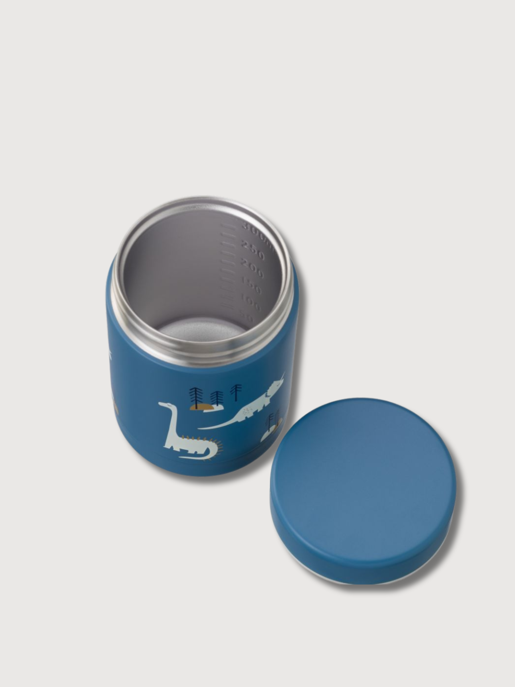 Babynahrung Thermoskanne Dino Dunkelblau | Fresk