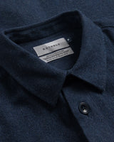 Flanellhemd Bio-Baumwolle Dunkelblau | ROTHOLZ