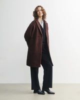 Formal Coat Rosewood Brown | Rotholz