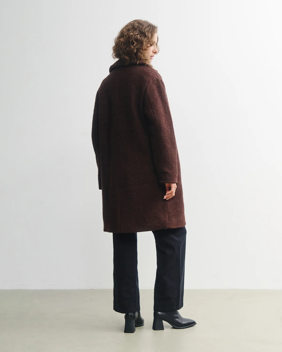 Formal Coat Rosewood Brown | Rotholz