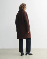 Formal Coat Rosewood Brown | Rotholz