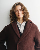Formal Coat Rosewood Brown | Rotholz