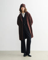 Formal Coat Rosewood Brown | Rotholz