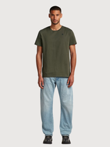 T-Shirt Base-S Green Man Cotton | G-Star Raw