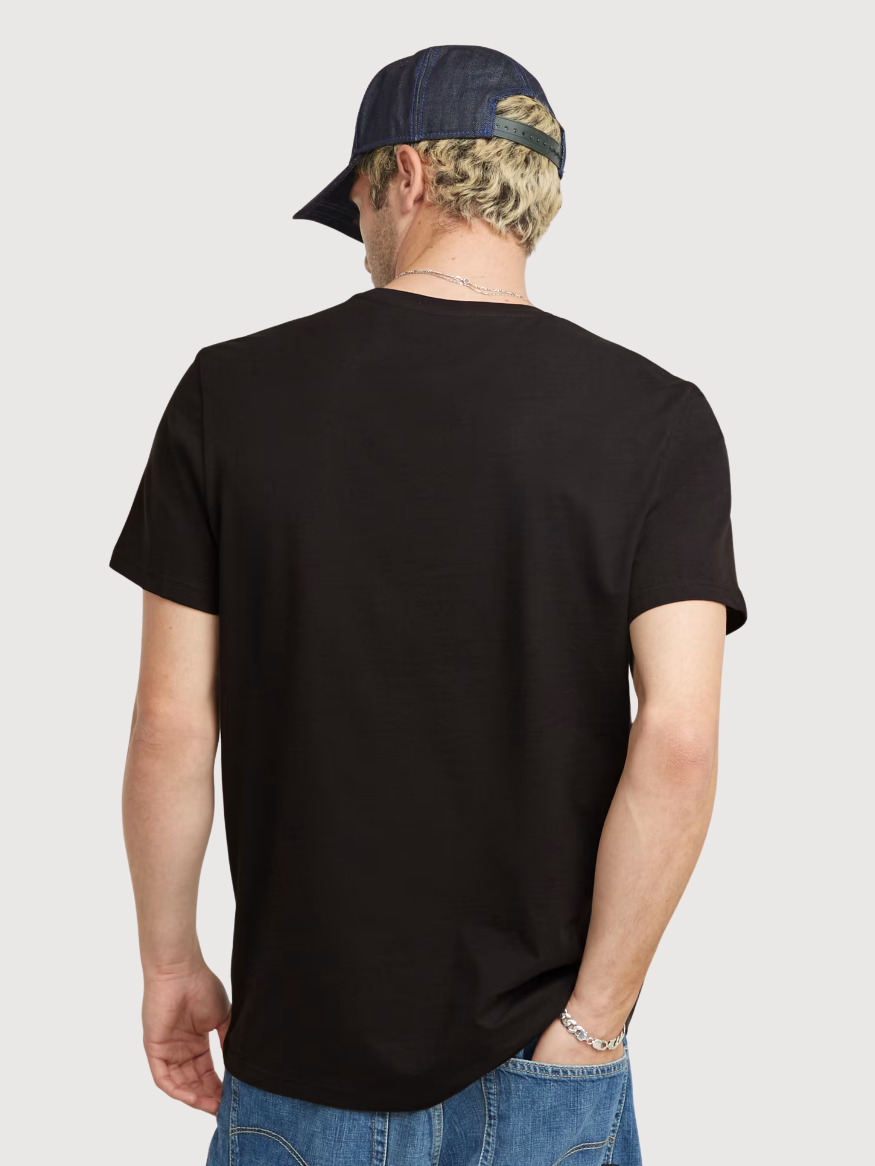 T-Shirt Base-S Black Man Cotton | G-Star Raw
