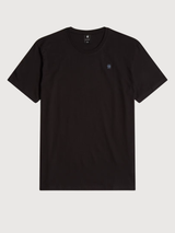 T-Shirt Base-S Black Man Cotton | G-Star Raw