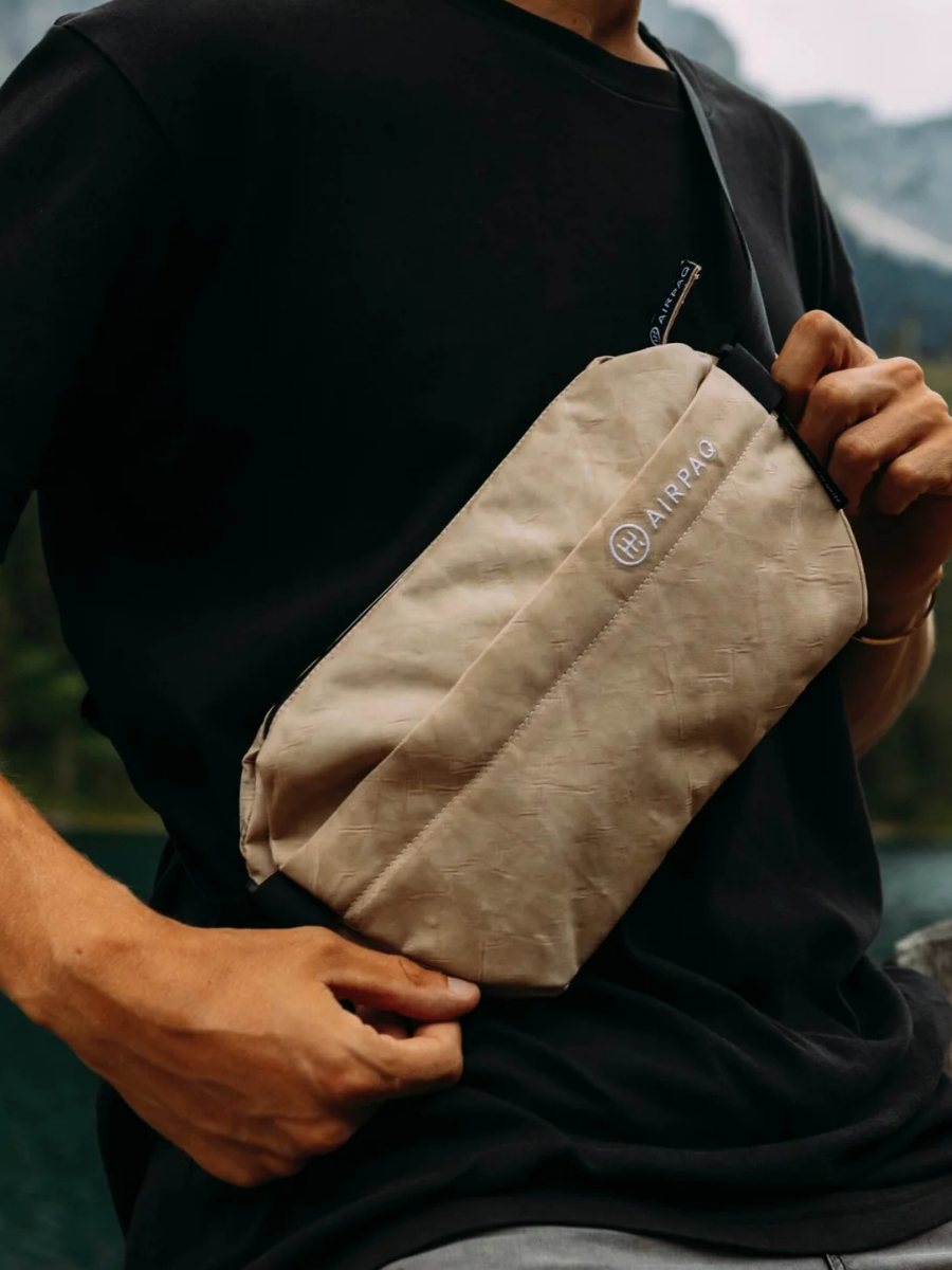Umhängetasche Schlinge Baq Beige | Airpaq