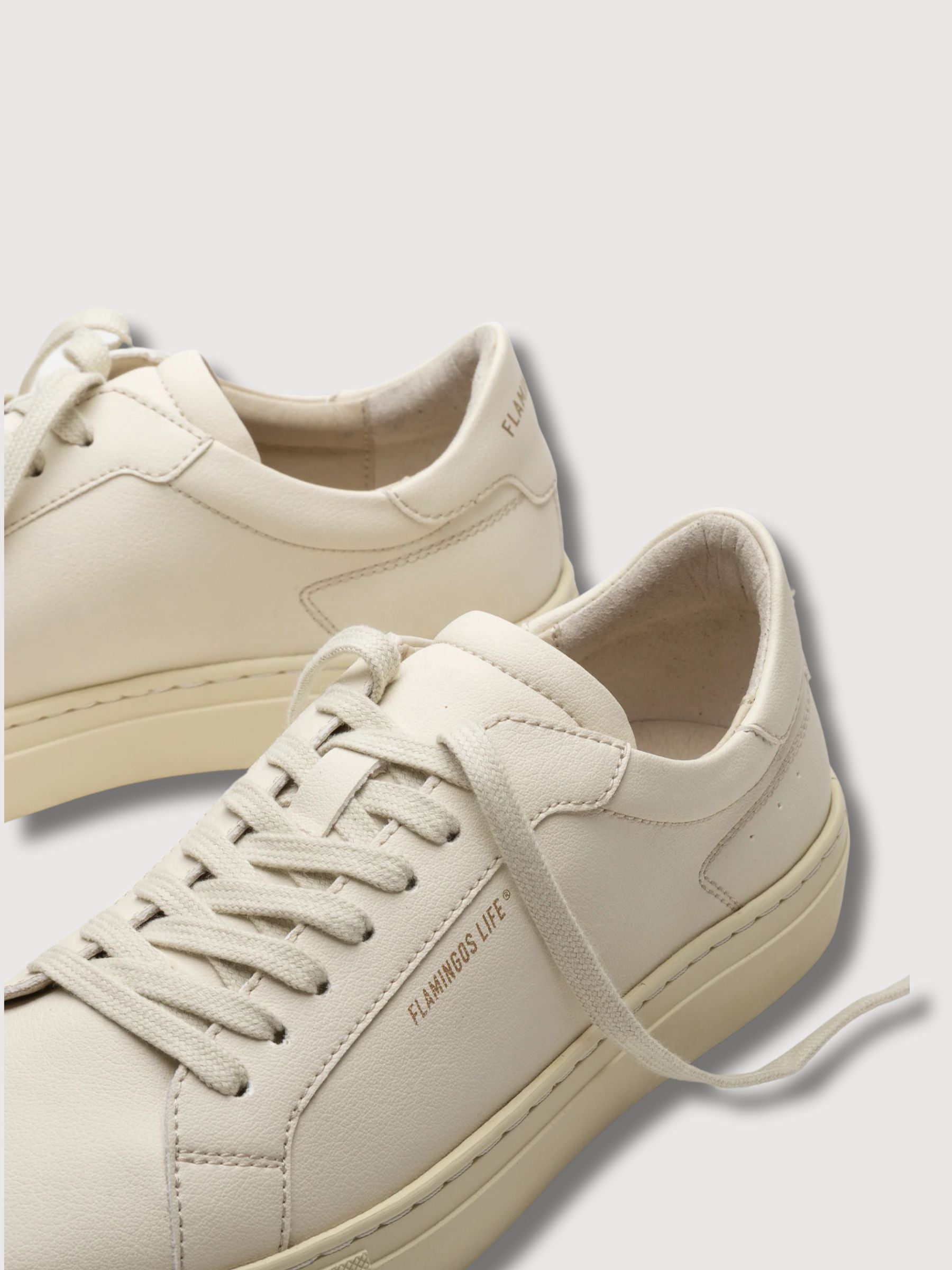 Hampton Court Triple Cream Sneakers|Flamingos Leben