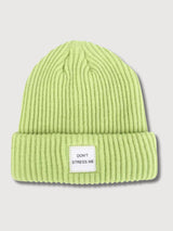 Dont Stress Me Green Beanie | Verb To Do