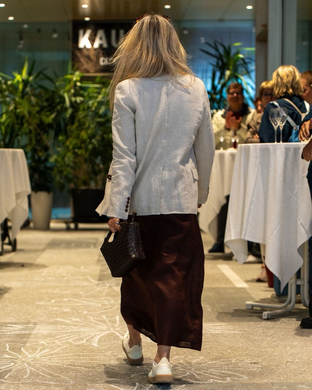 Jacket Diana Woman Undyed Linen | Kings Of Indigo