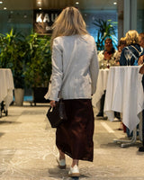 Jacket Diana Woman Undyed Linen | Kings Of Indigo