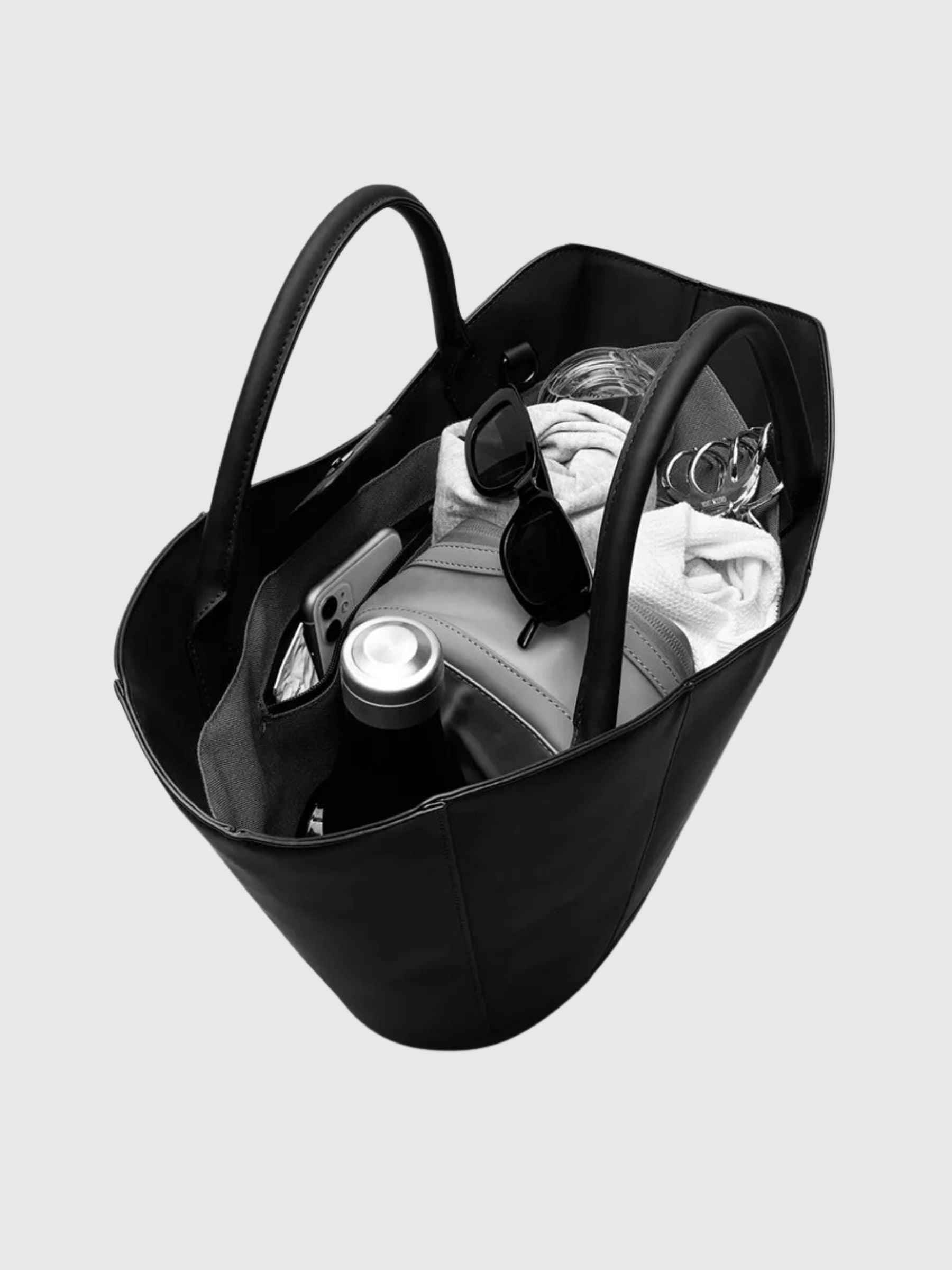 JOSEFINE TOTE BLACK | Gaston Luga