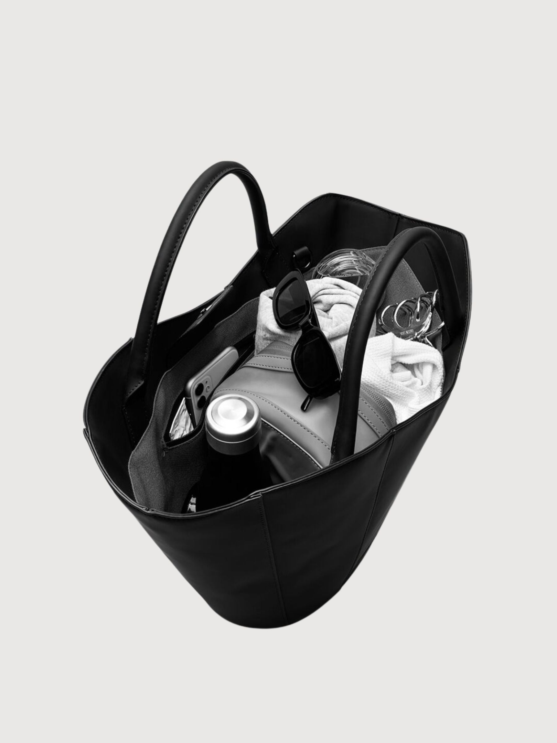 JOSEFINE TOTE CLOUD CREME | Gaston Luga