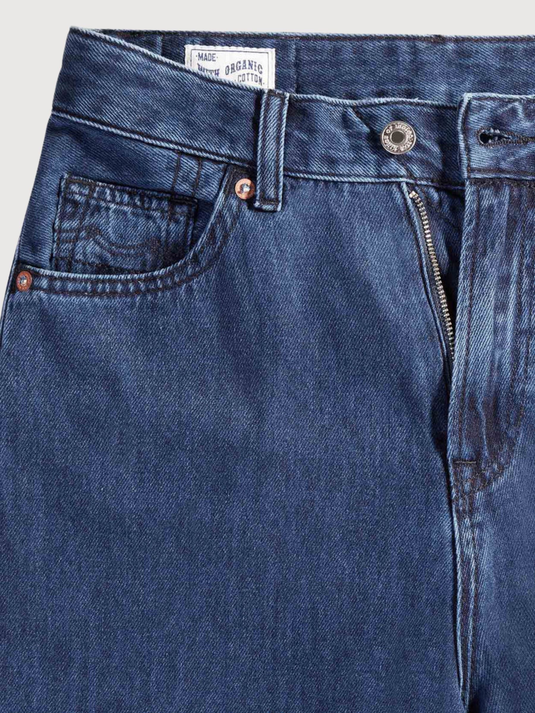 Leila Alex Dark Worn Jeans | KINGS OF INDIGO