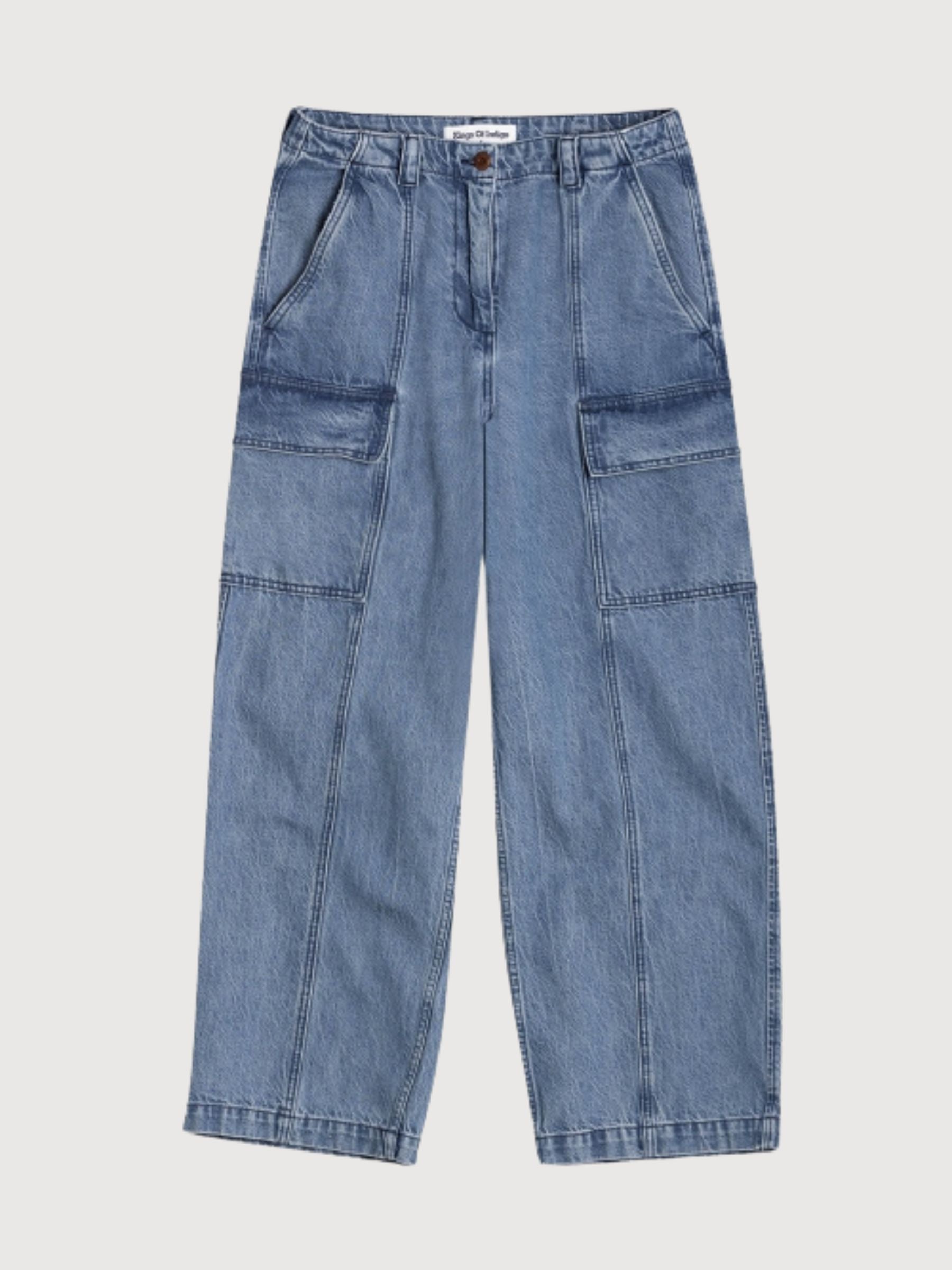 Yata Trousers Blue Light Women | King Of Indigo