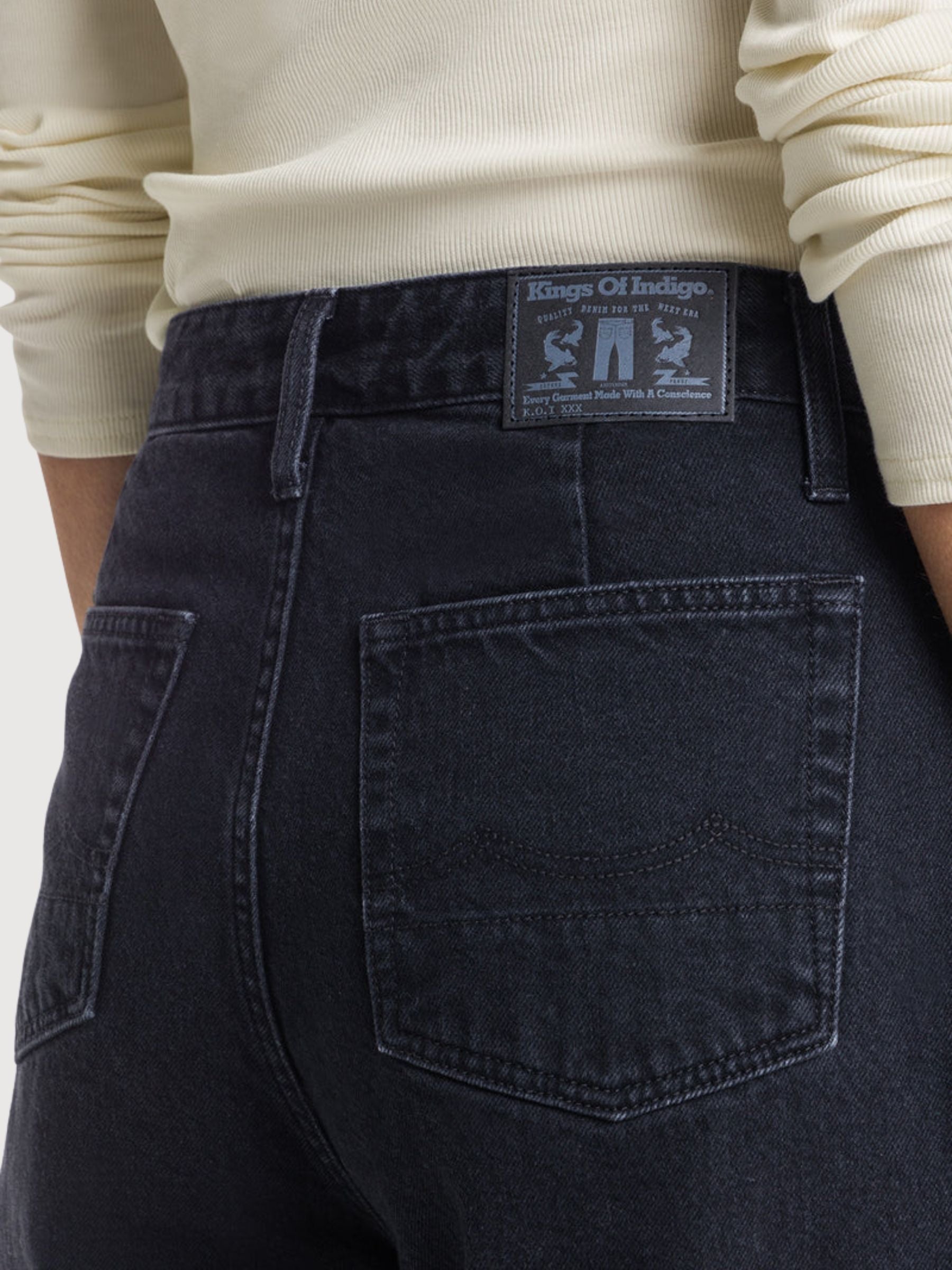 Jeans Leila Black Frauen Corron | Kings of Indigo