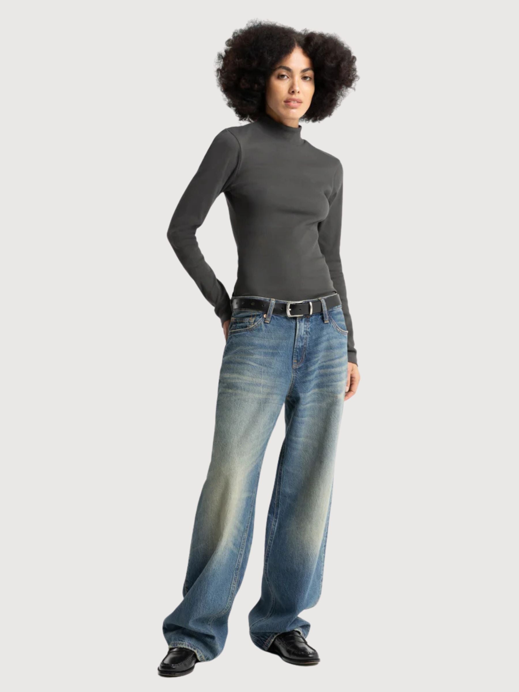 Jeans Joan Dunkelblau Damen Baumwolle | Kings Of Indigo