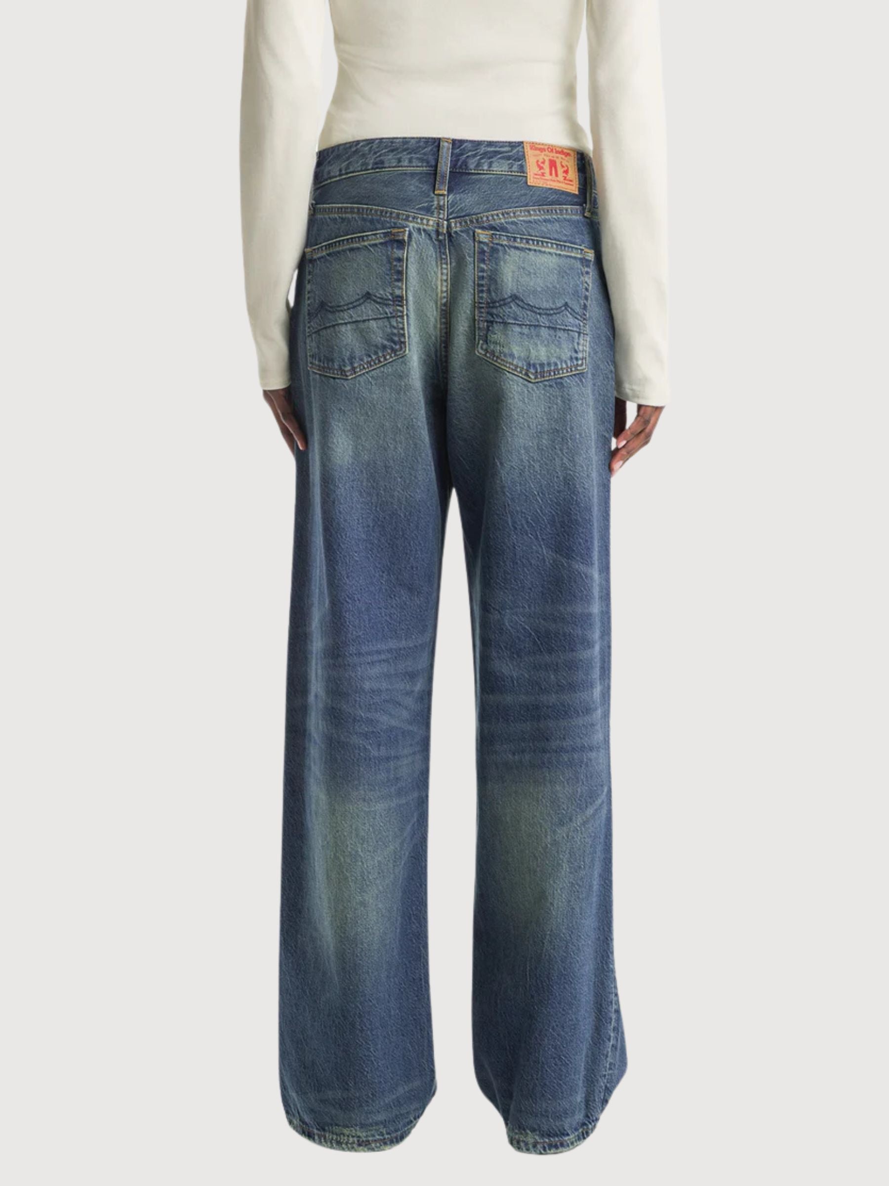 Jeans Joan Dunkelblau Damen Baumwolle | Kings Of Indigo