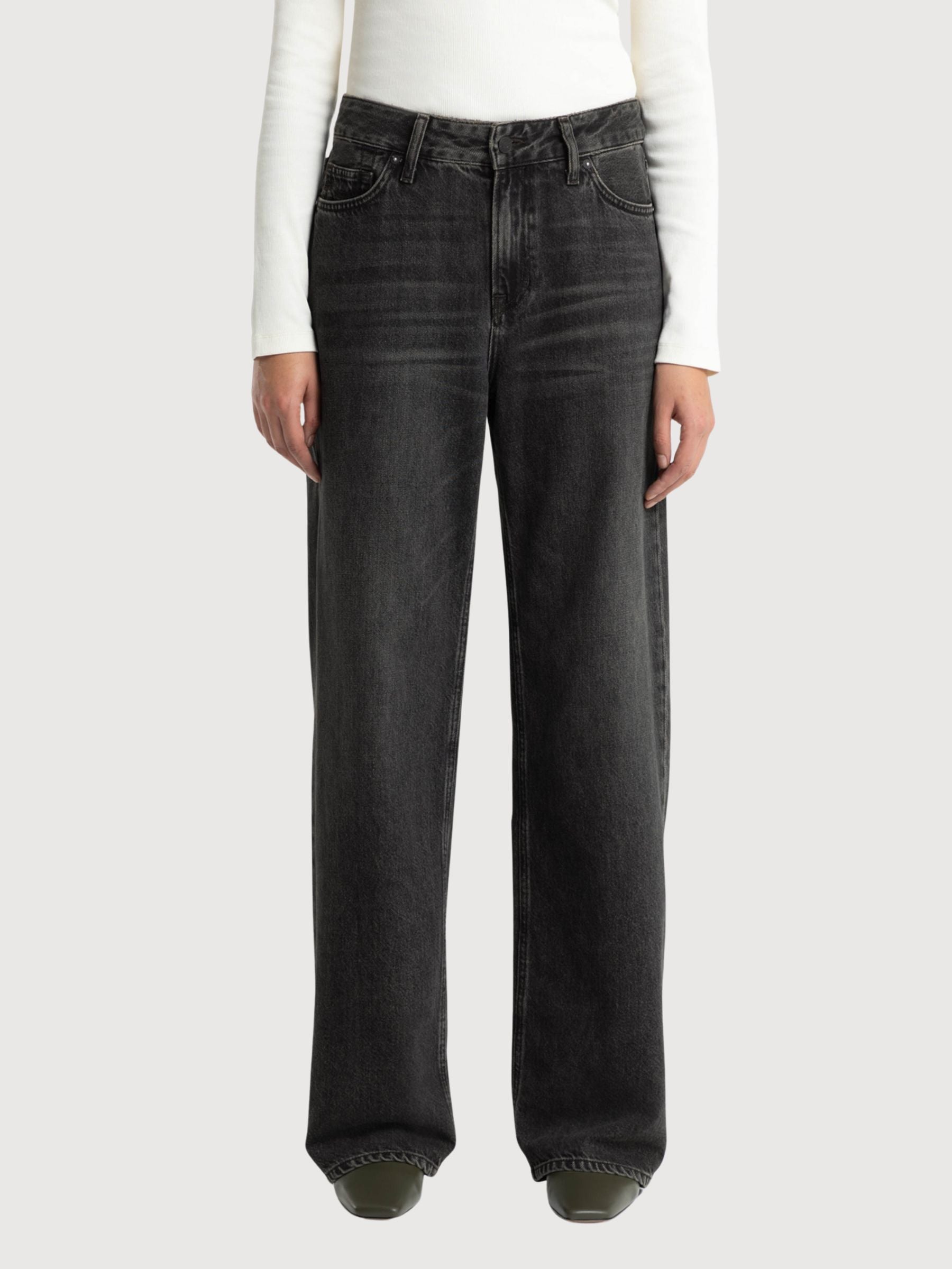 Jeans Joan Schwarze Frau | Kings Of Indigo