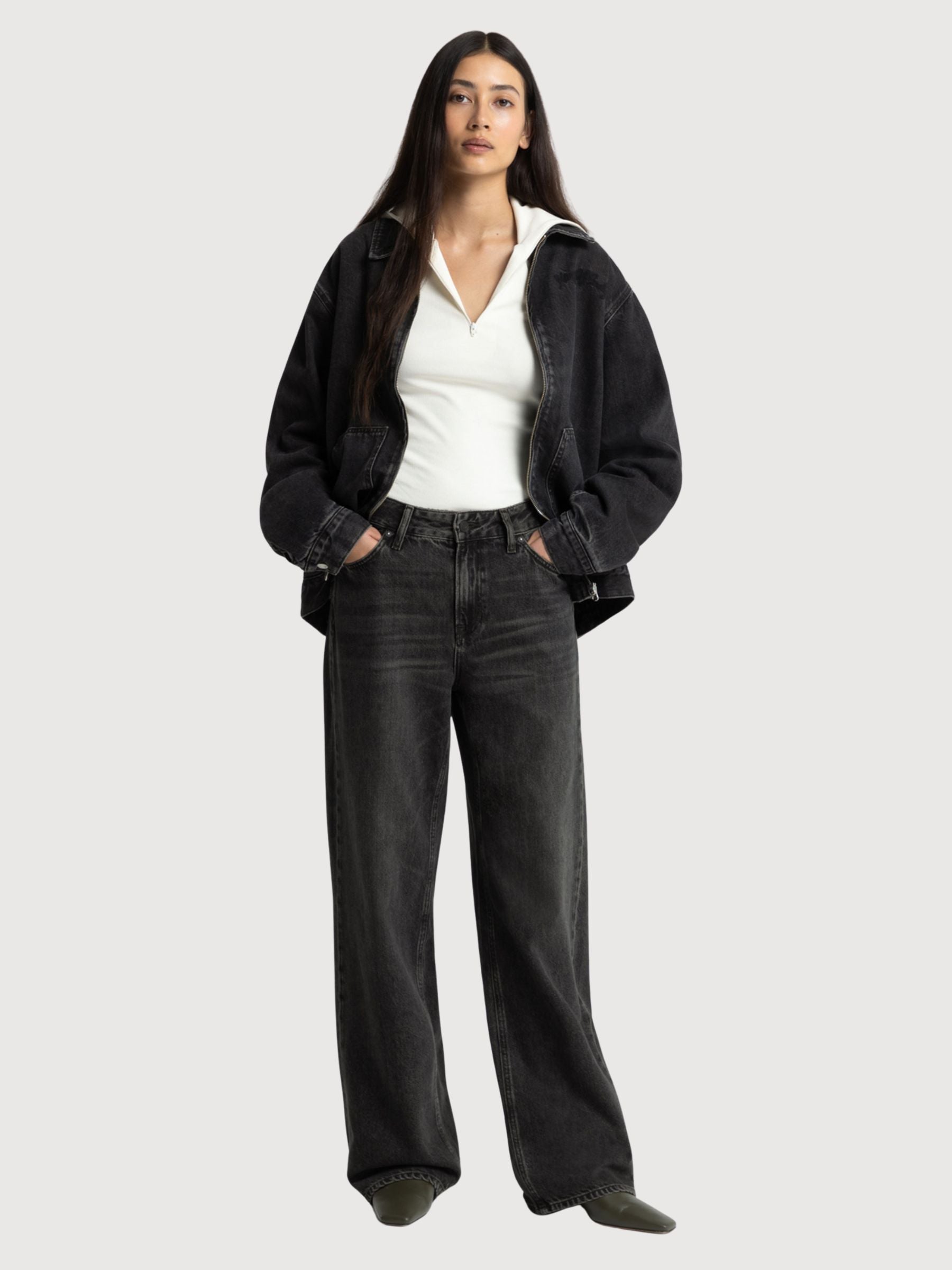 Jeans Joan Schwarze Frau | Kings Of Indigo