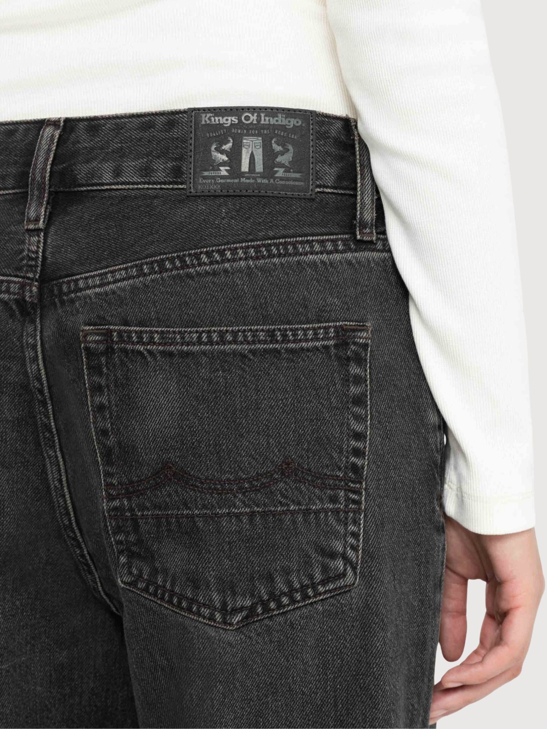 Jeans Joan Schwarze Frau | Kings Of Indigo