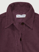 Jacket Ota Cord Purple Woman | Kings Of Indigo