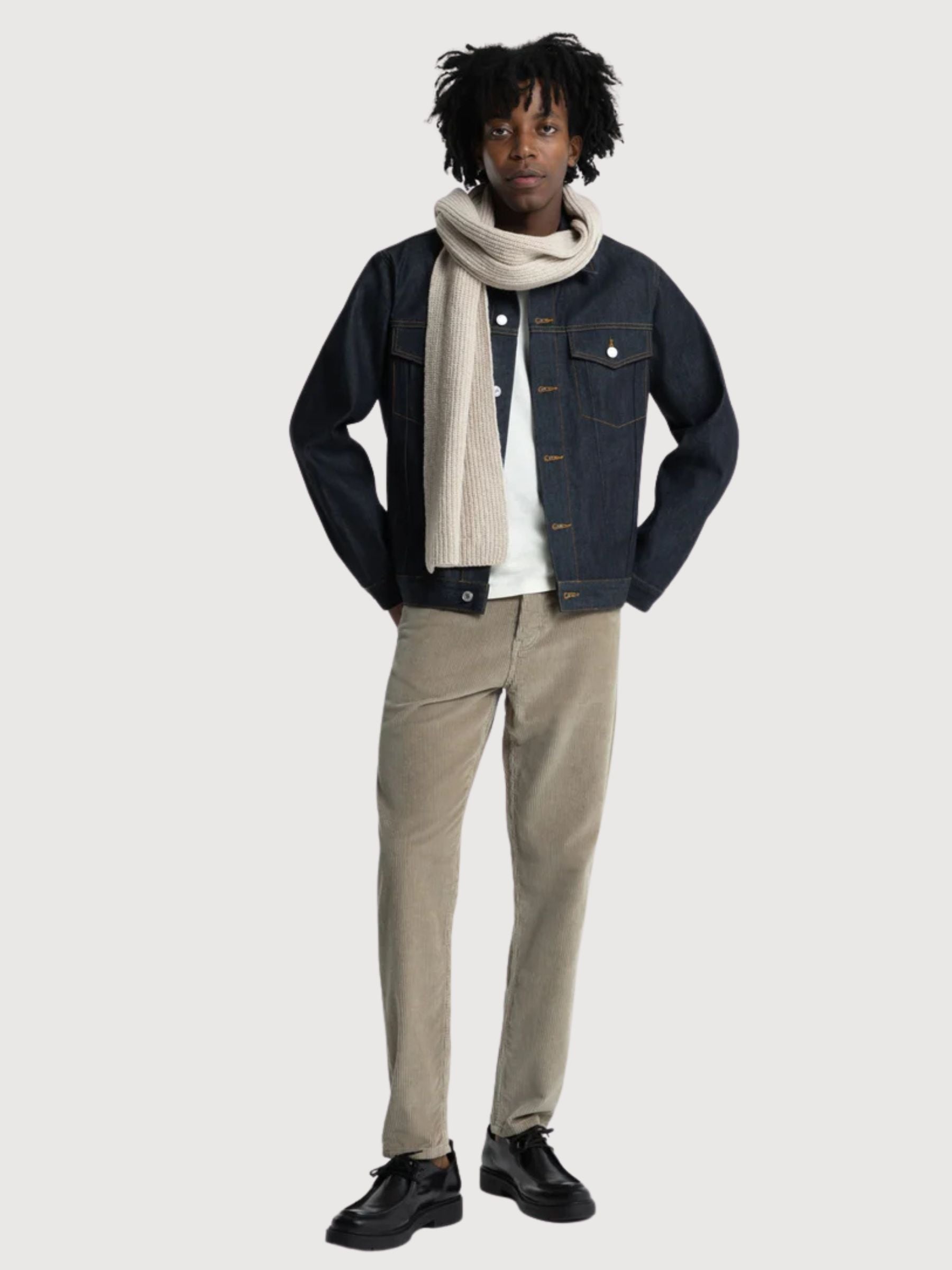 Pantaloni Sushan Cord Beige Uomo | Kings Of Indigo