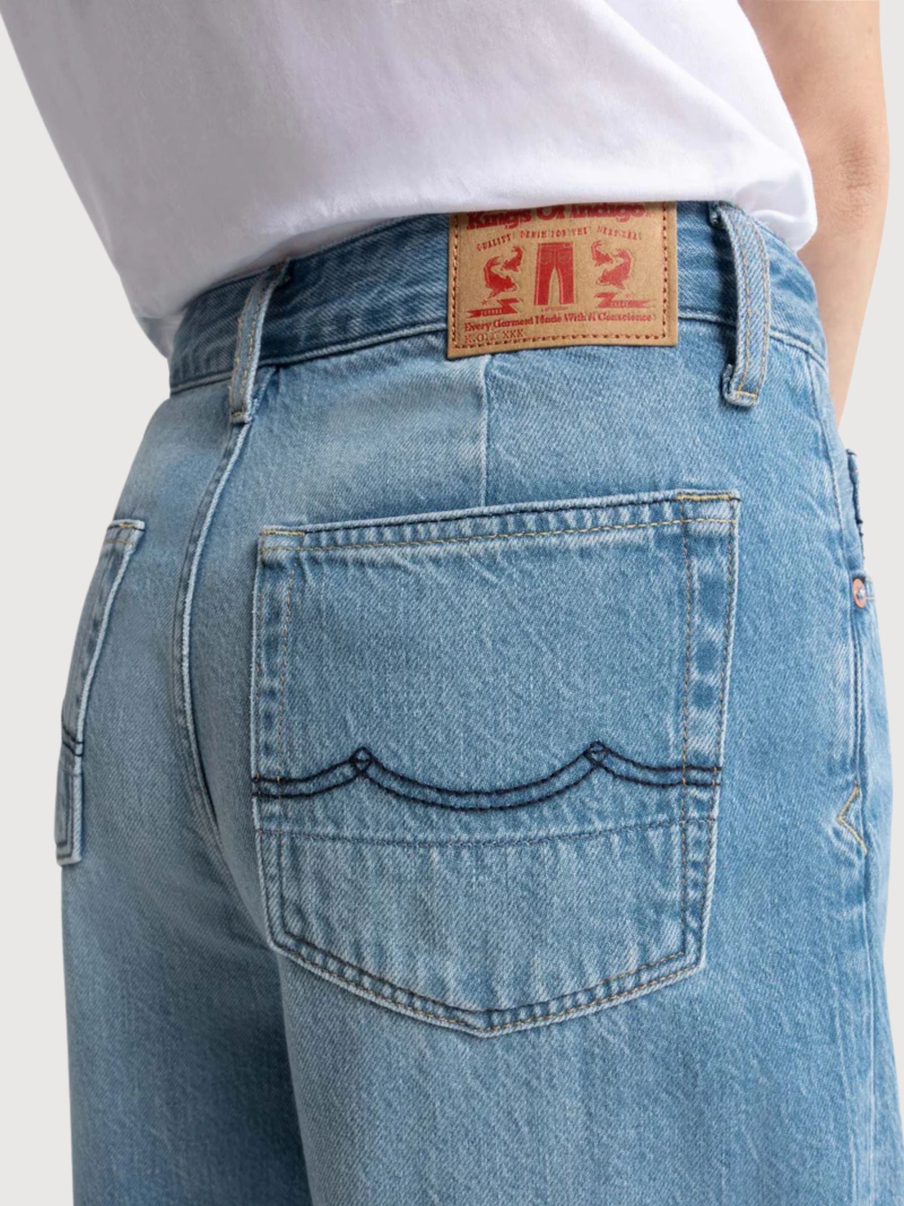 Jeans Leila Woman Luiz Light | Kings Of Indigo