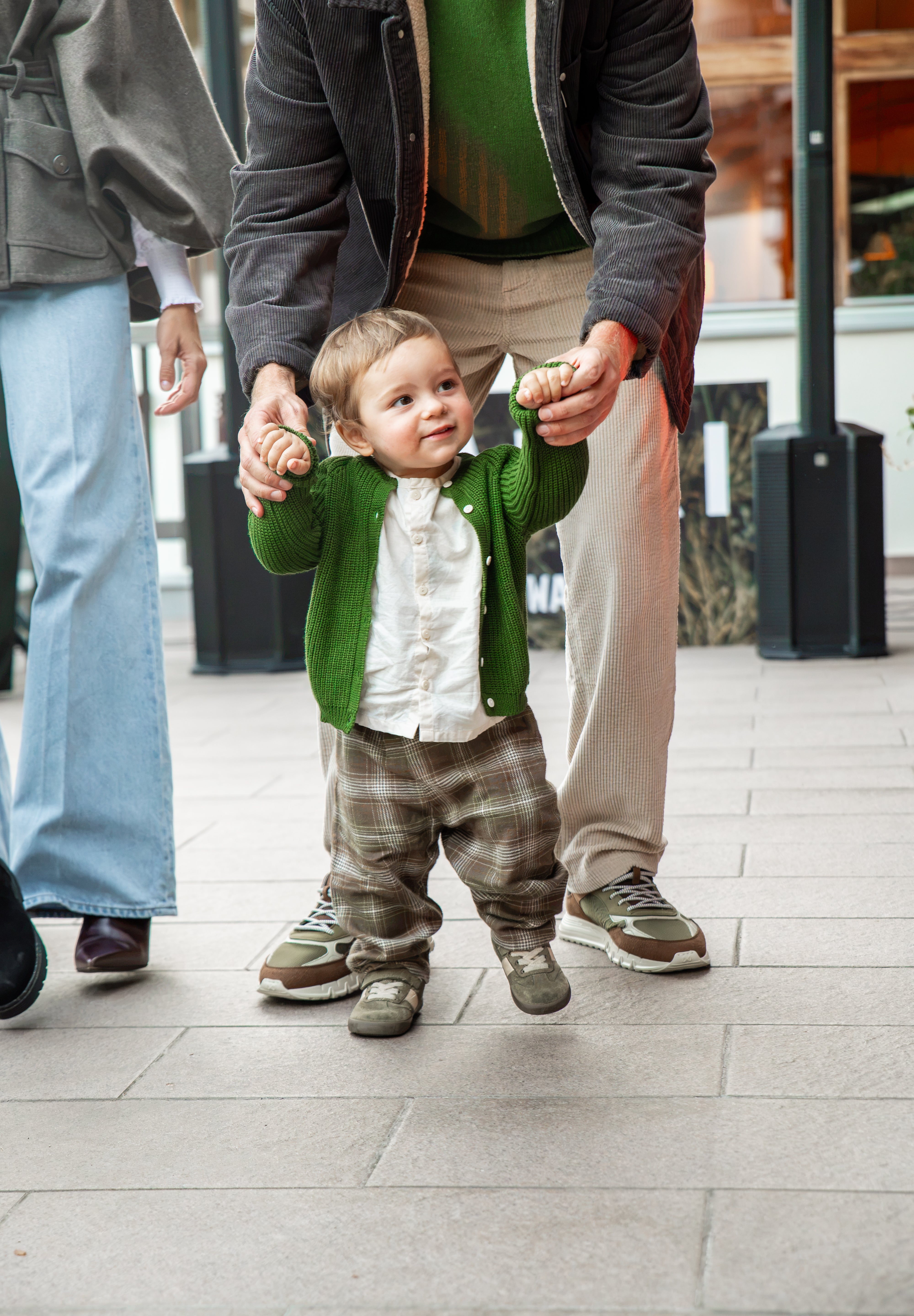 Baby Brushed Pants Trail Checks | SERENDIPITY