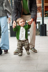 Baby Brushed Pants Trail Checks | SERENDIPITY