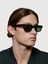 Sonnenbrille Bror Schwarz Unisex | A.kjaerbede