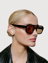 Sonnenbrille Kaya Schwarz Unisex | A.kjaerbede