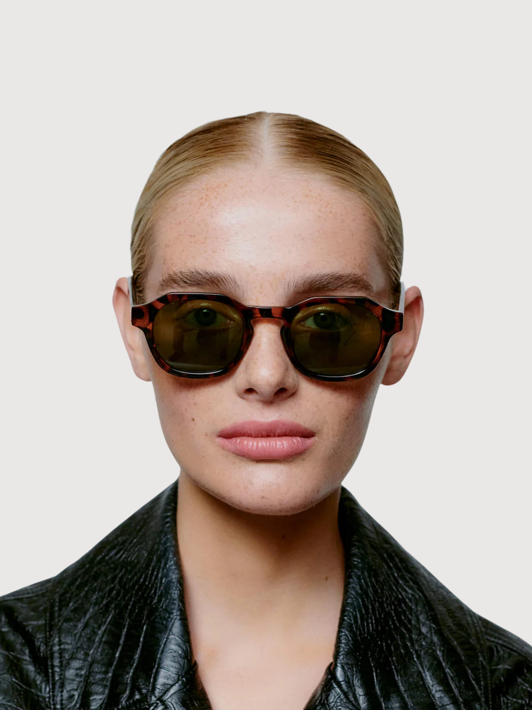 Sunglasses Zan Orange Unisex | A.kjaerbede