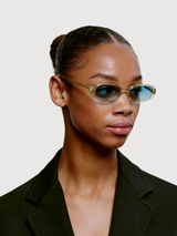 Occhiali da sole Macy bianchi unisex | A.kjaerbede