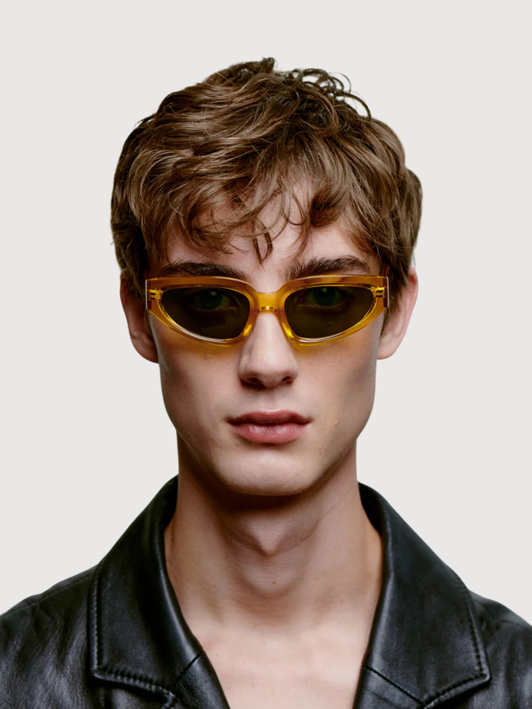 Sonnenbrille Ella Gelb Unisex | A.kjaerbede
