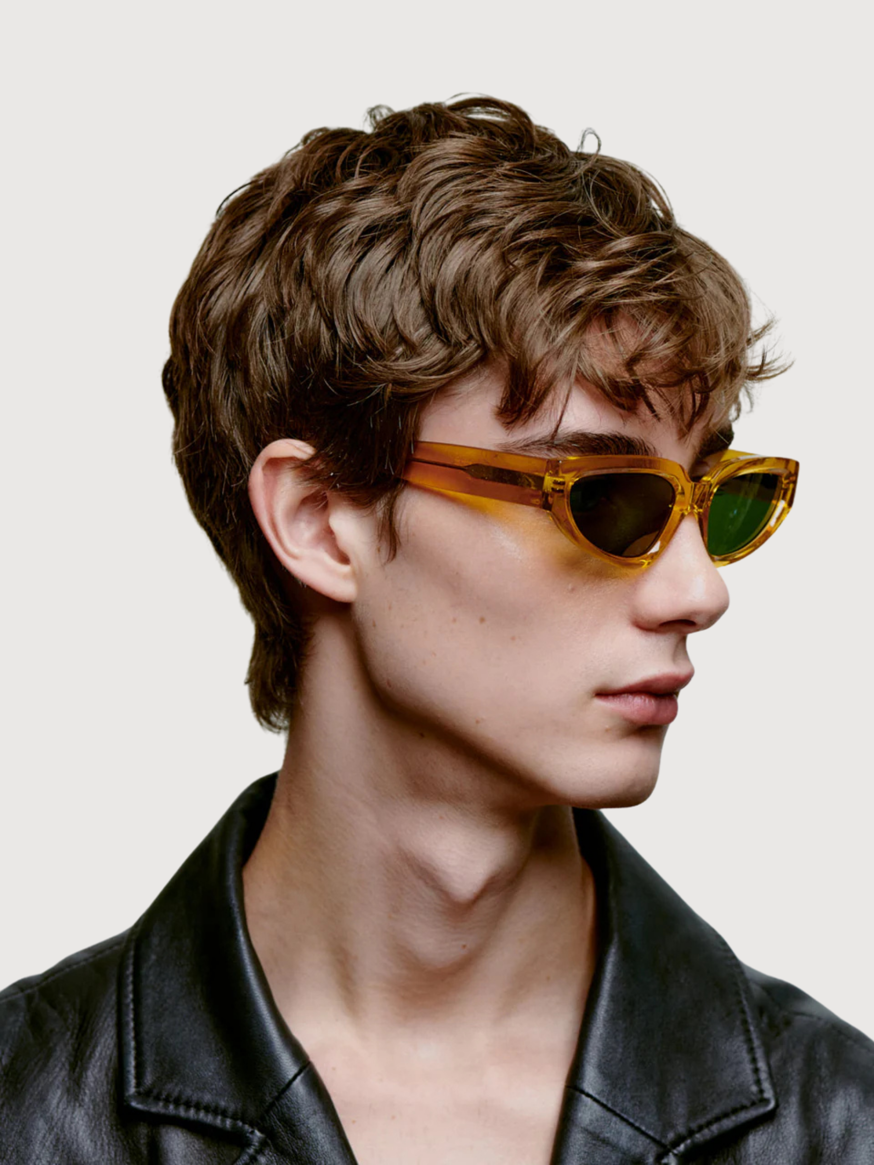 Sonnenbrille Ella Gelb Unisex | A.kjaerbede