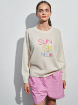 Pullover Sunshine Cashmere Bianco | Another Brand