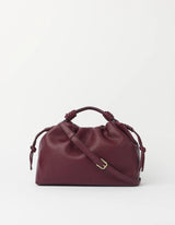 Kiki Midi - Dark Cherry Soft Grain Leather | O MY BAG