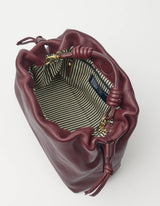 Kiki Midi - Dark Cherry Soft Grain Leather | O MY BAG