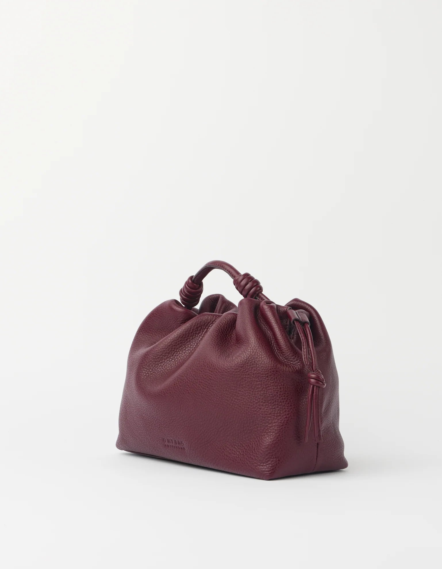 Kiki Midi - Dark Cherry Soft Grain Leather | O MY BAG