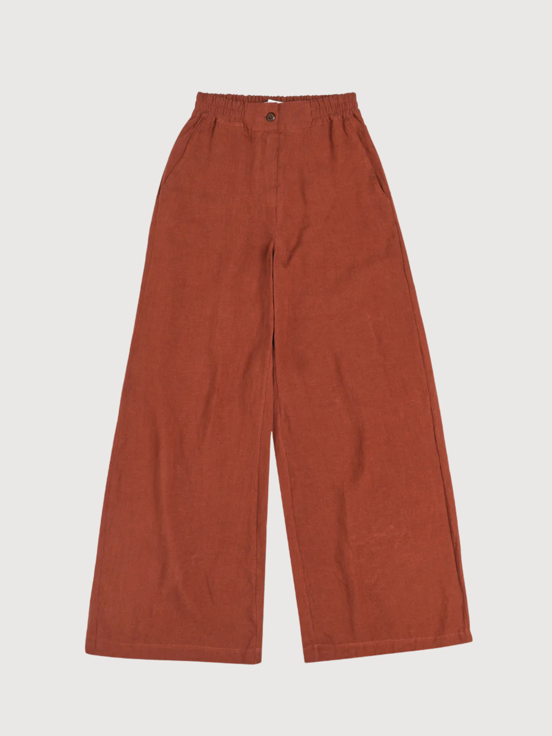 Trouser Rianon Woman Burnt Henna | Kings Of Indigo