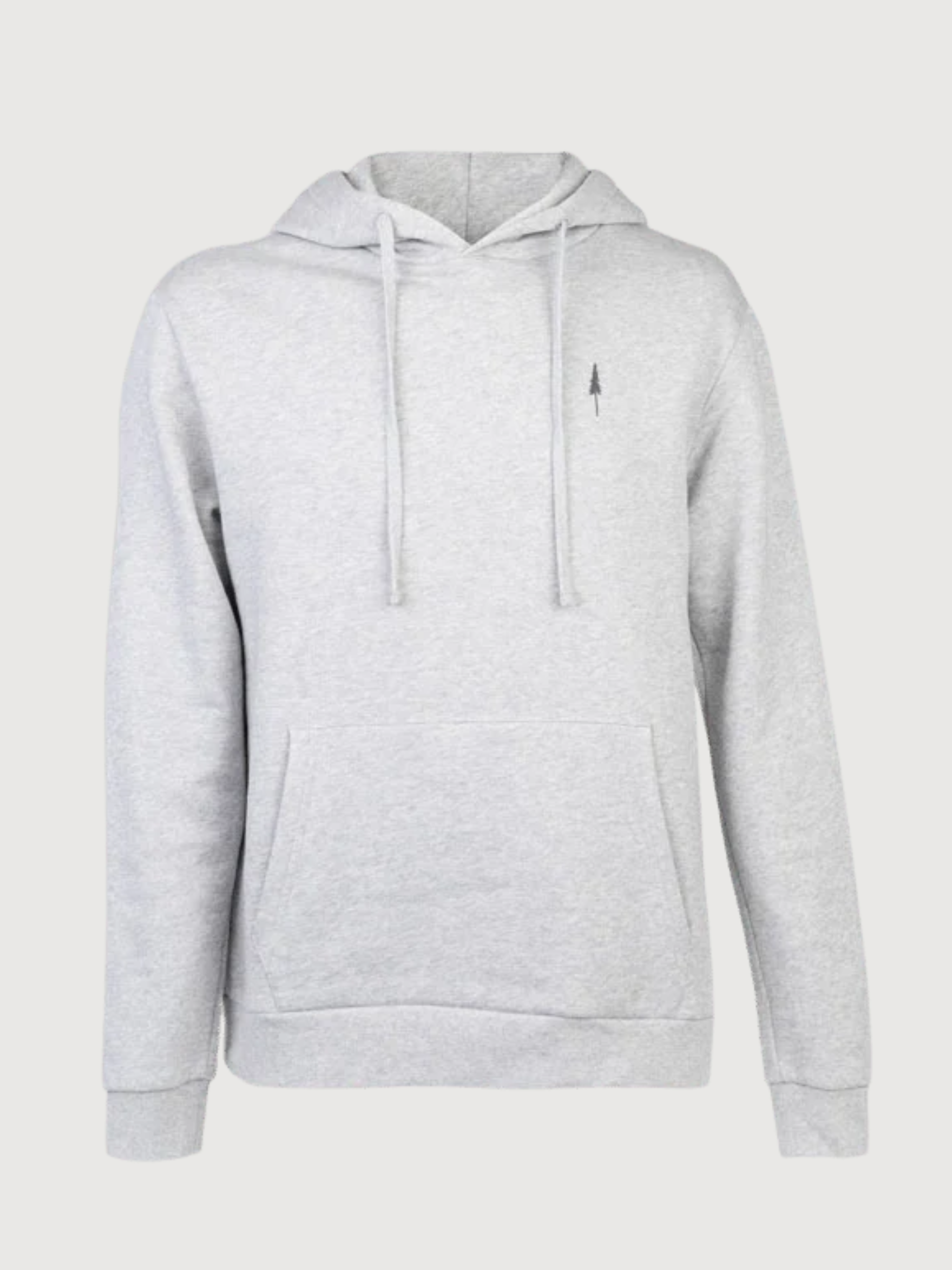 Hoodie TreeHoodie Unisex Grey Organic cotton | Nikin